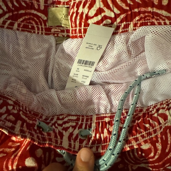 Jcrew men’s swim trunks nwt large - Picture 3 of 4